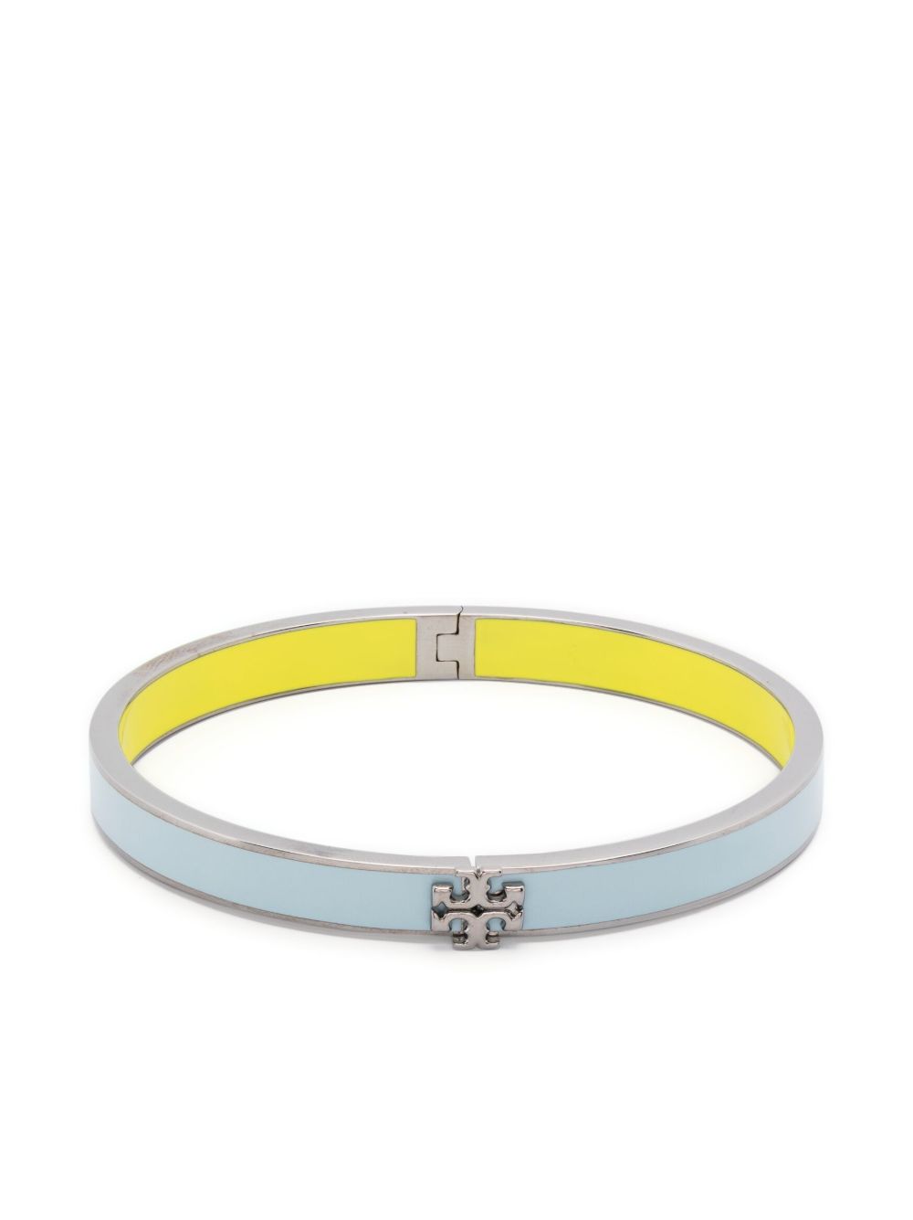 Tory Burch Kira logo标牌手链 - 银色