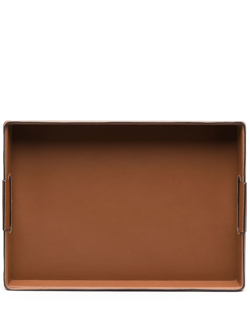 Ralph Lauren Home Wyatt 小号皮质托盘 - 褐色
