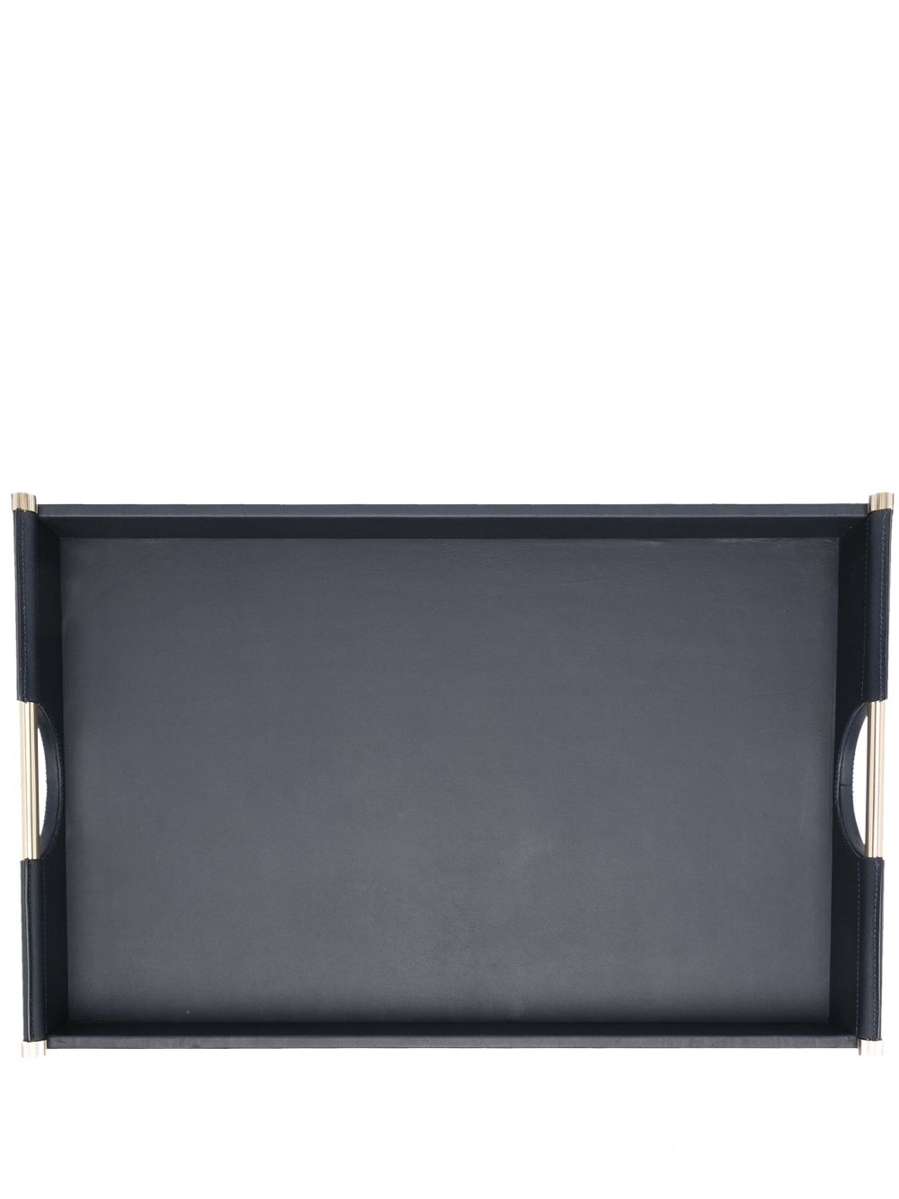 Ralph Lauren Home Claude 皮质托盘 - 蓝色