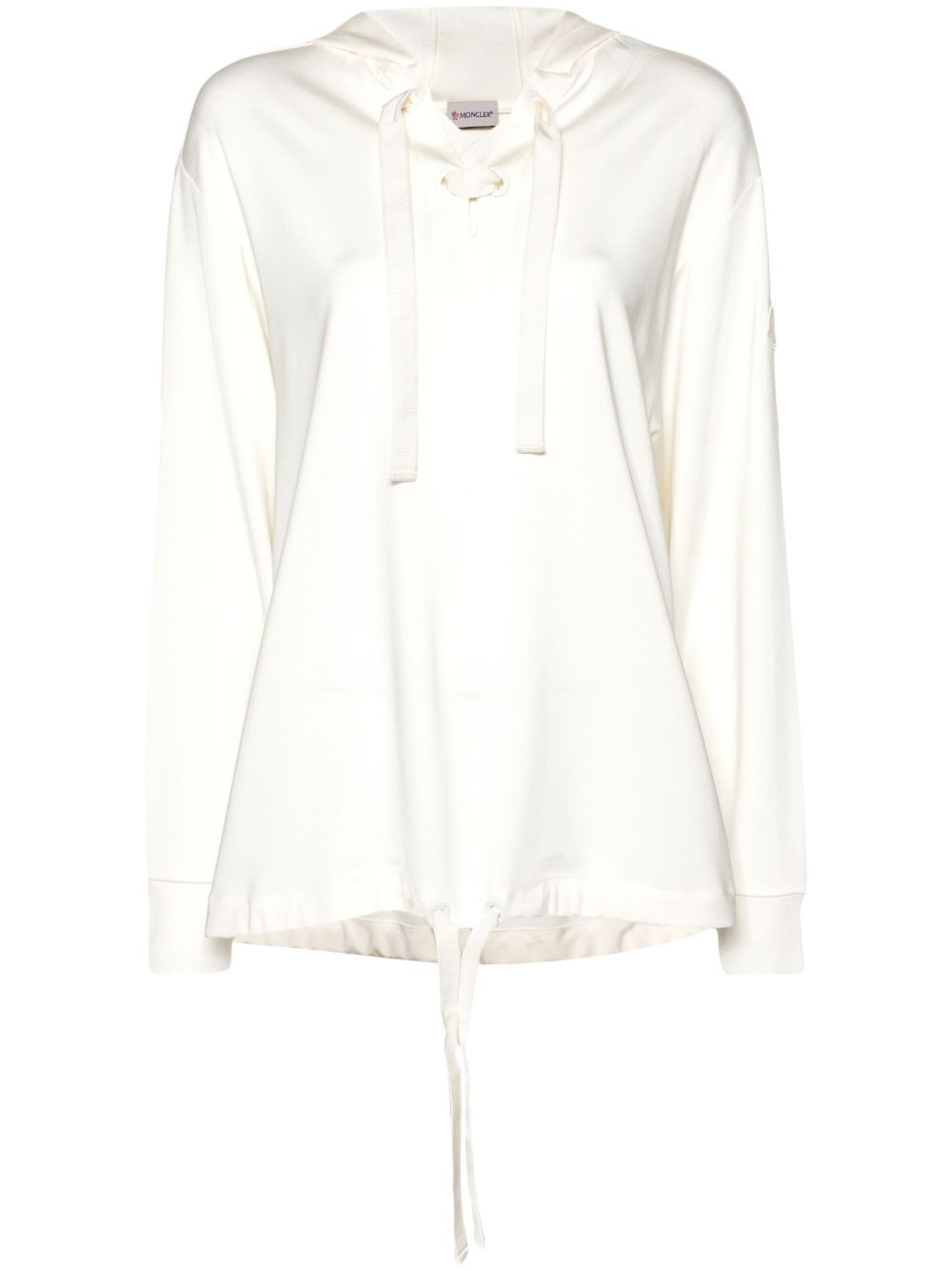 Moncler logo贴花连帽衫 - 中性色
