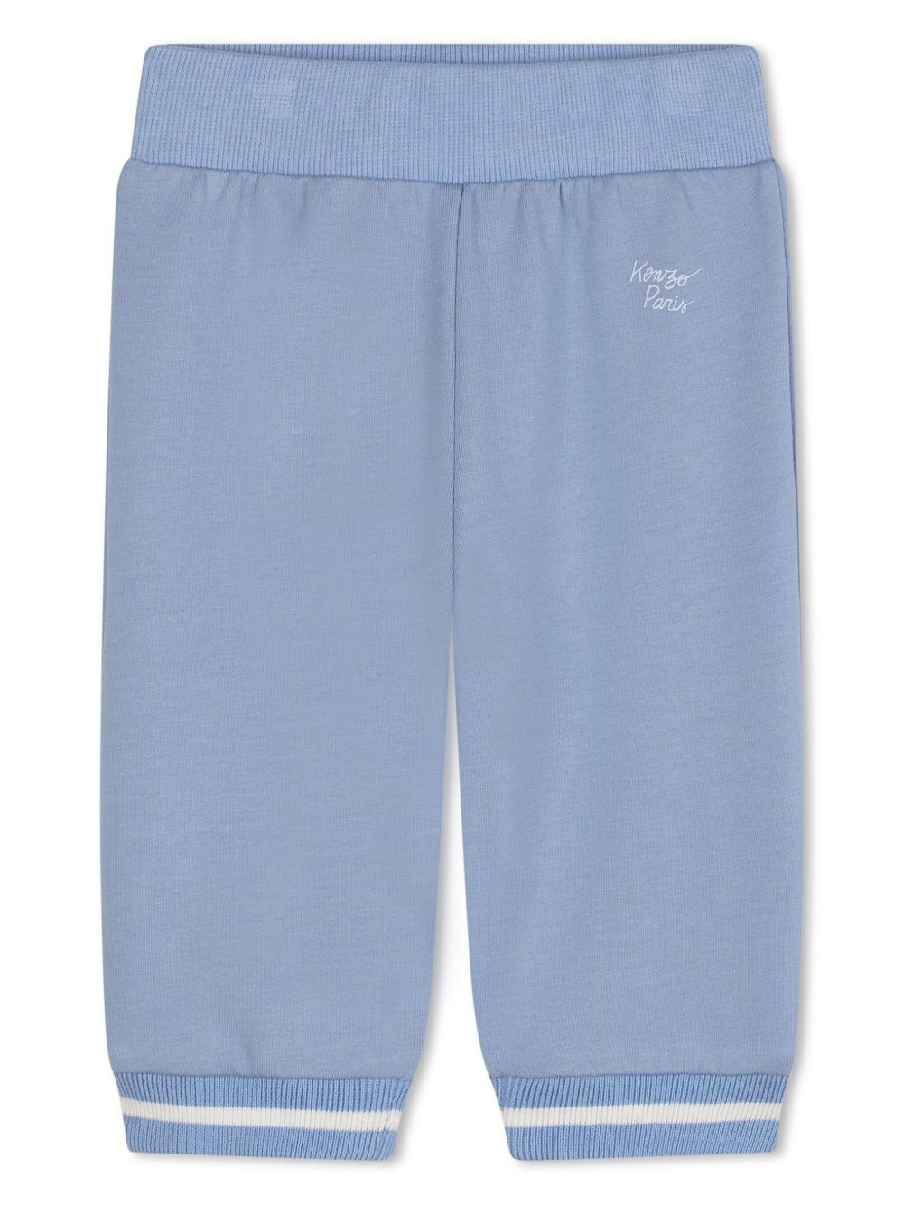 Kenzo Kids logo印花运动套装 - 蓝色