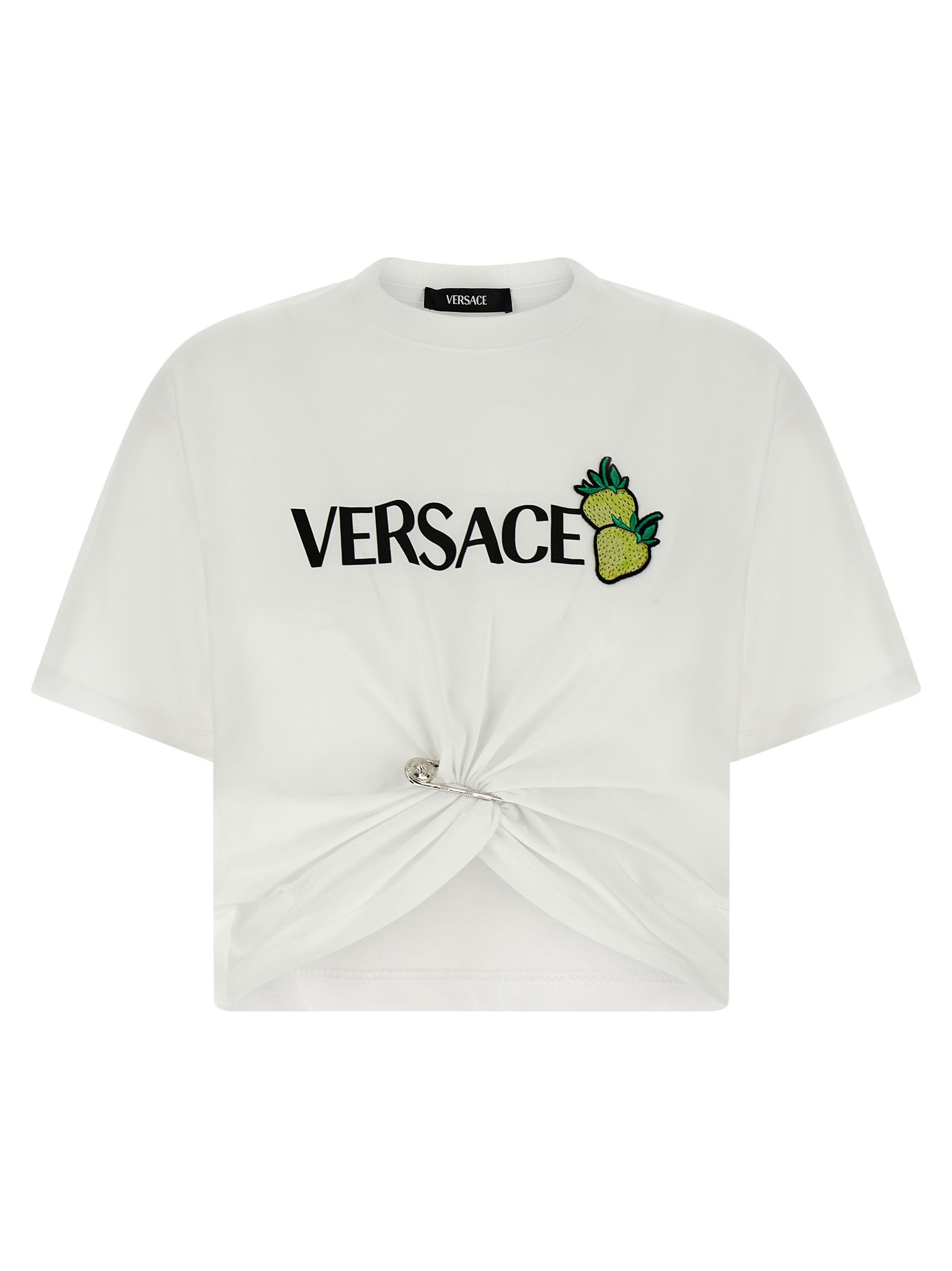 Versace草莓印花T恤