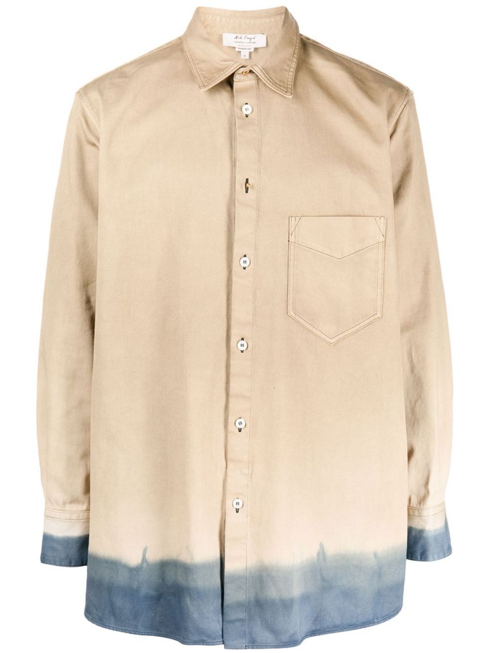 Nick Fouquet striped shirt - 中性色