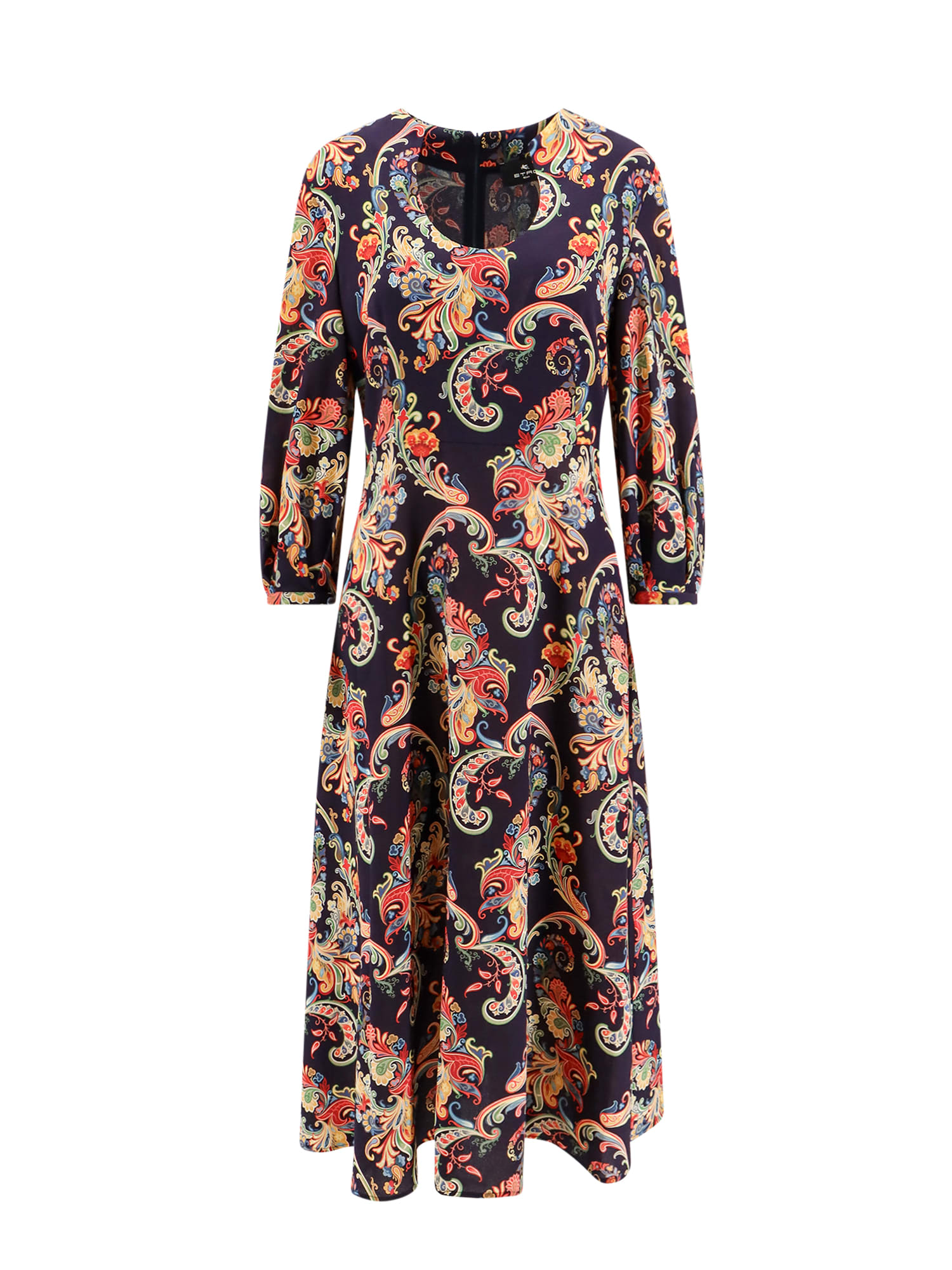 Etro 花卉印花长裙