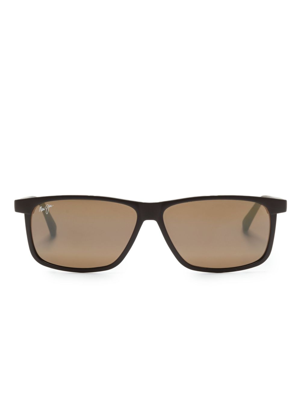Maui Jim 长方形框太阳眼镜 - 褐色