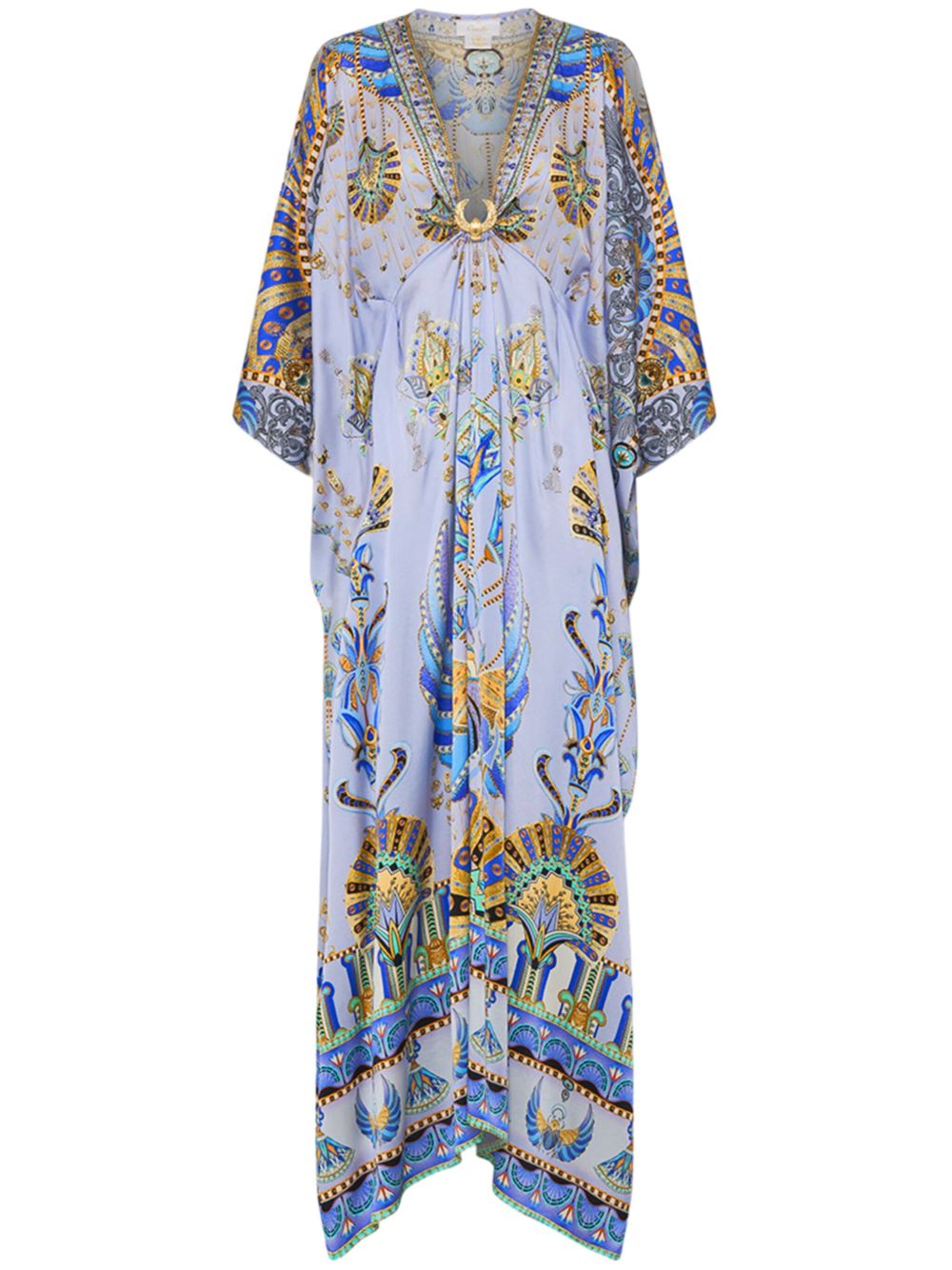 Camilla Deco design kaftan - 紫色