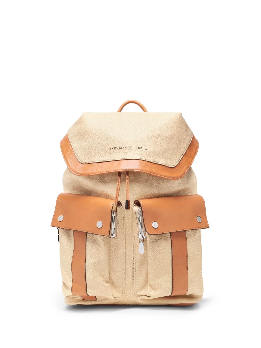 Brunello Cucinelli Vachetta 双肩包 - 中性色