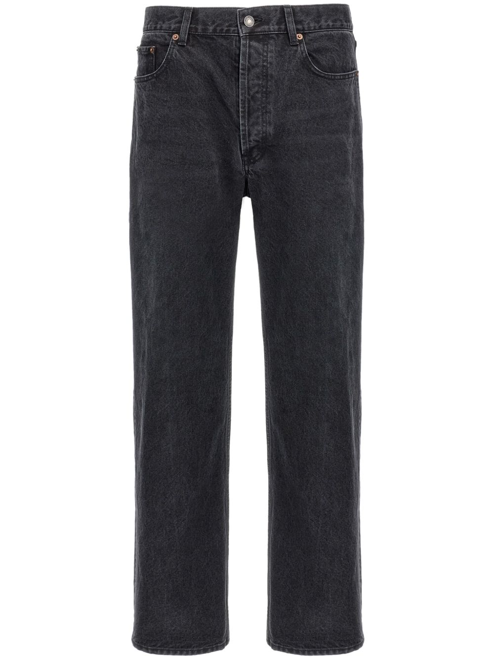 Saint Laurent 直筒牛仔裤 - 黑色