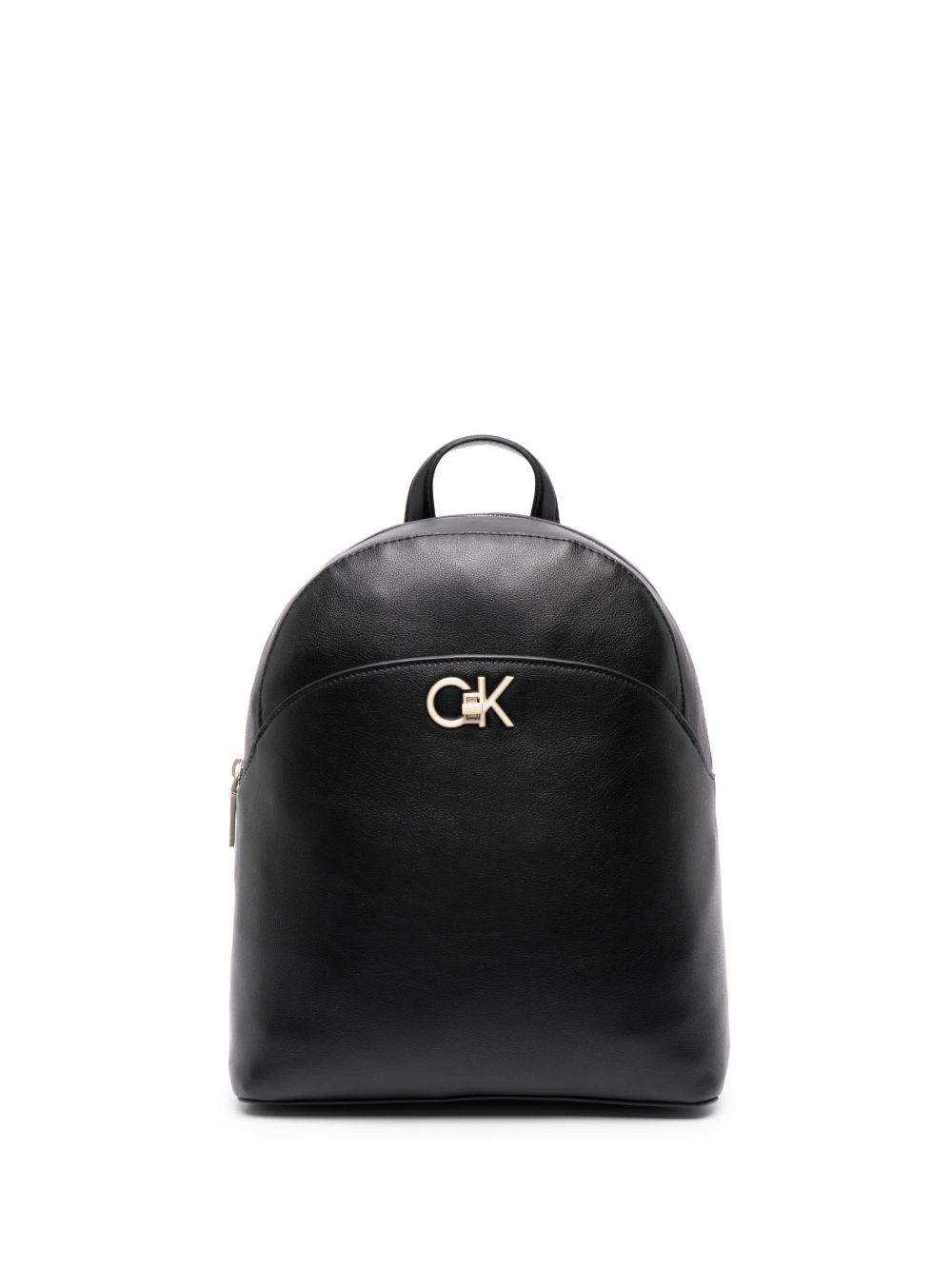 Calvin Klein Re-lock Domed 双肩包 - 黑色