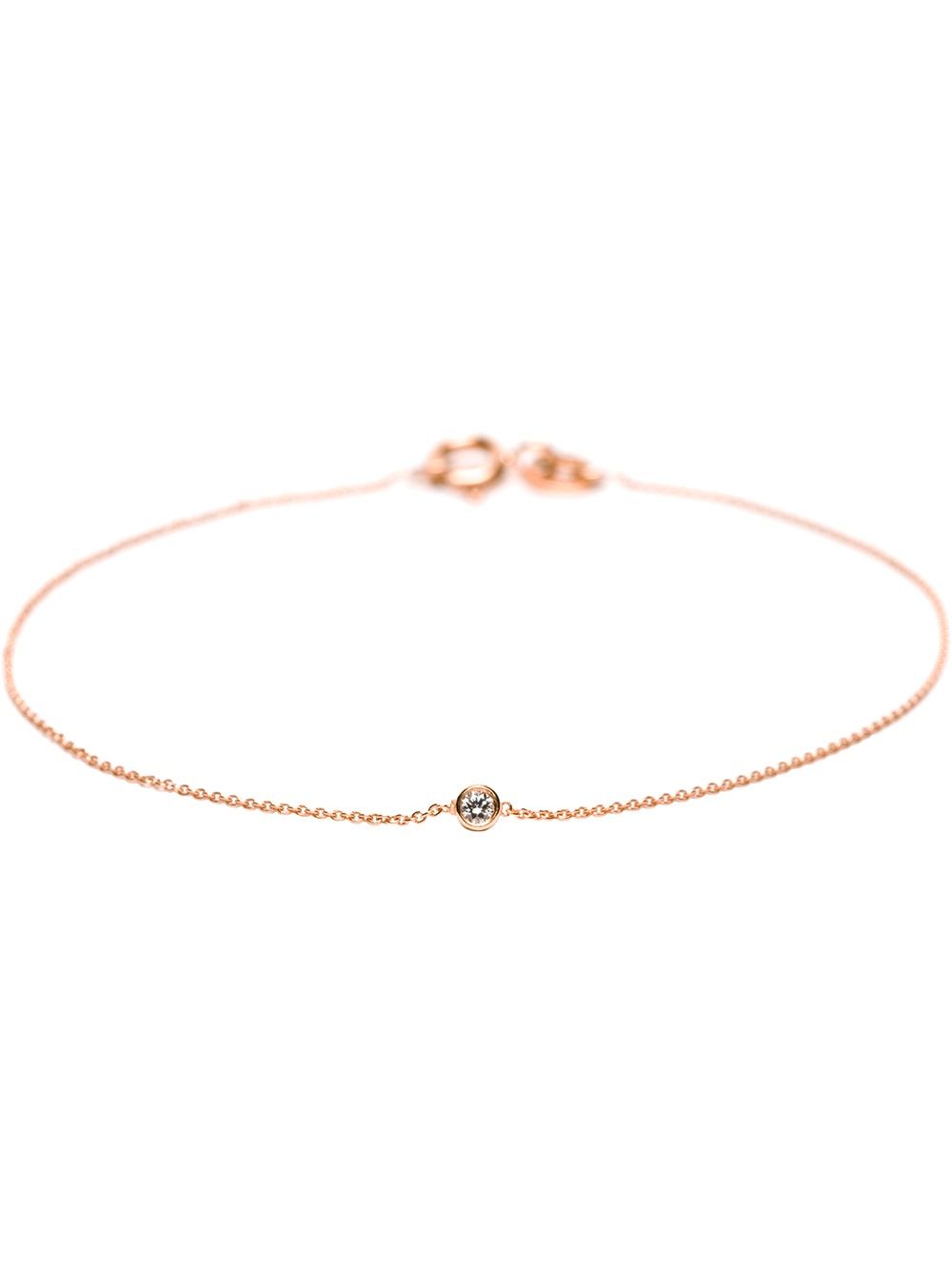 Wouters & Hendrix Gold single diamond bracelet - 金属色
