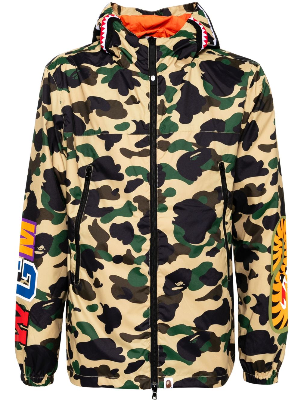 A BATHING APE® 1ST Camo Shark 连帽夹克 - 绿色