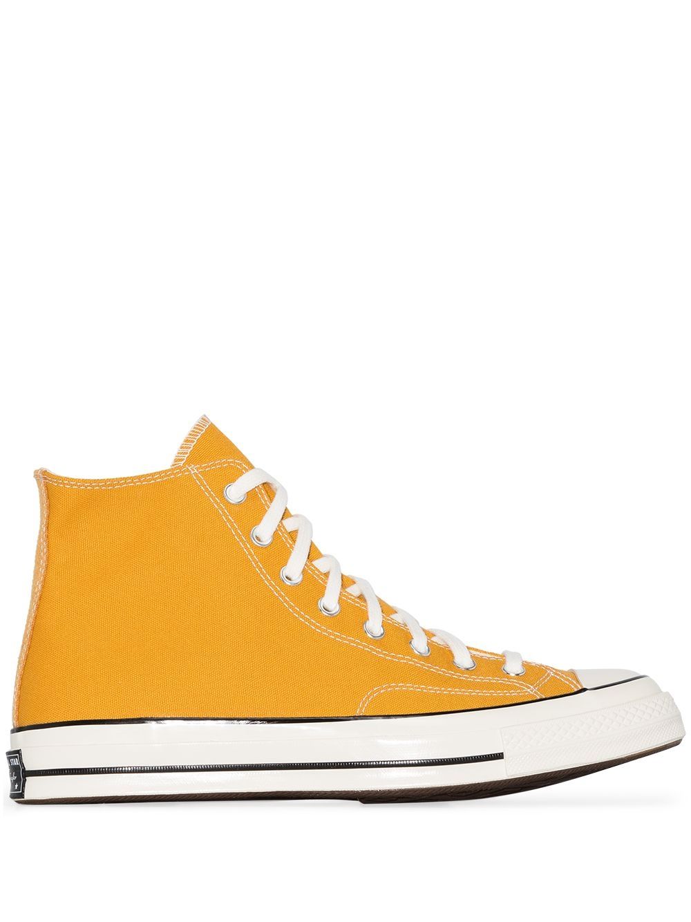 Converse 高帮板鞋 - 黄色