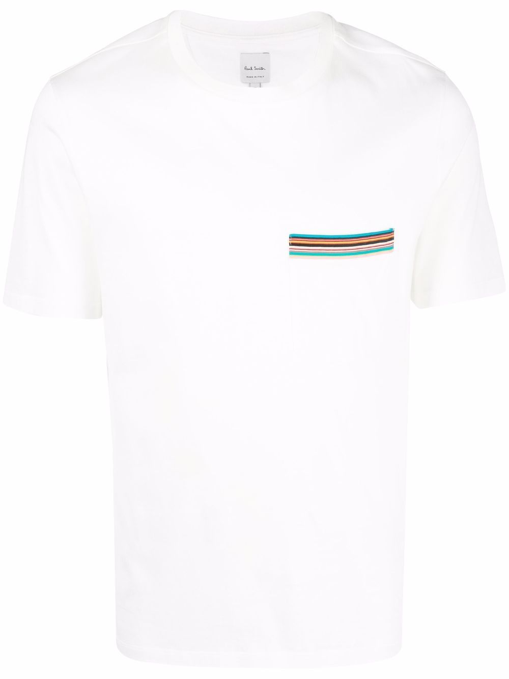Paul Smith 口袋棉T恤 - 白色