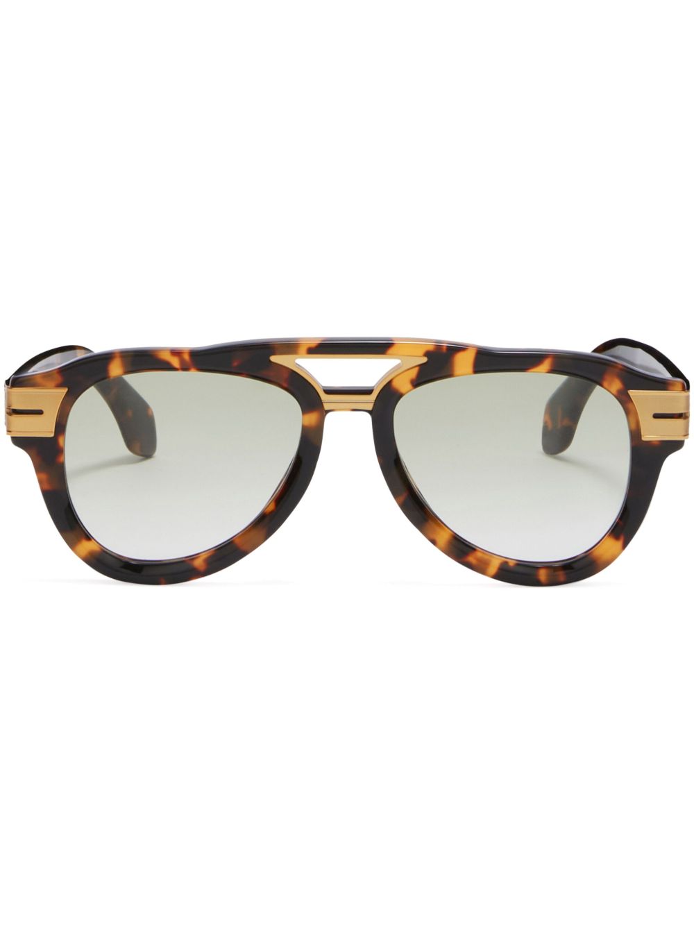 Palm Angels Eyewear Paradise 太阳眼镜 - 褐色