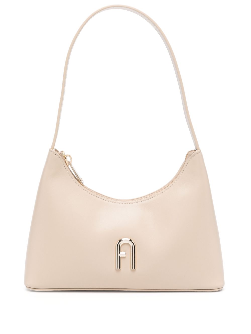 Furla Diamante 皮质单肩包 - 中性色