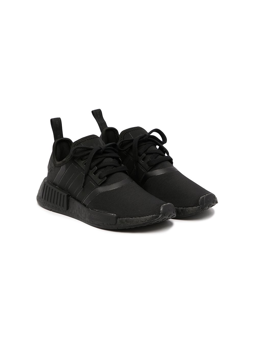 adidas Kids NMD 低帮运动鞋 - 黑色