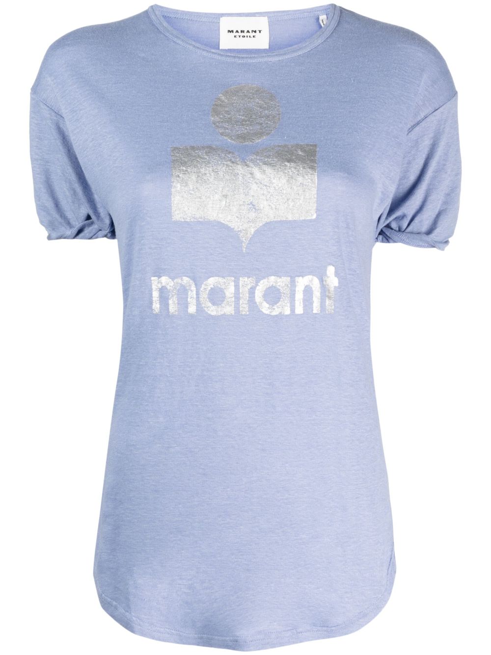 MARANT ÉTOILE Koldi logo印花T恤 - 蓝色