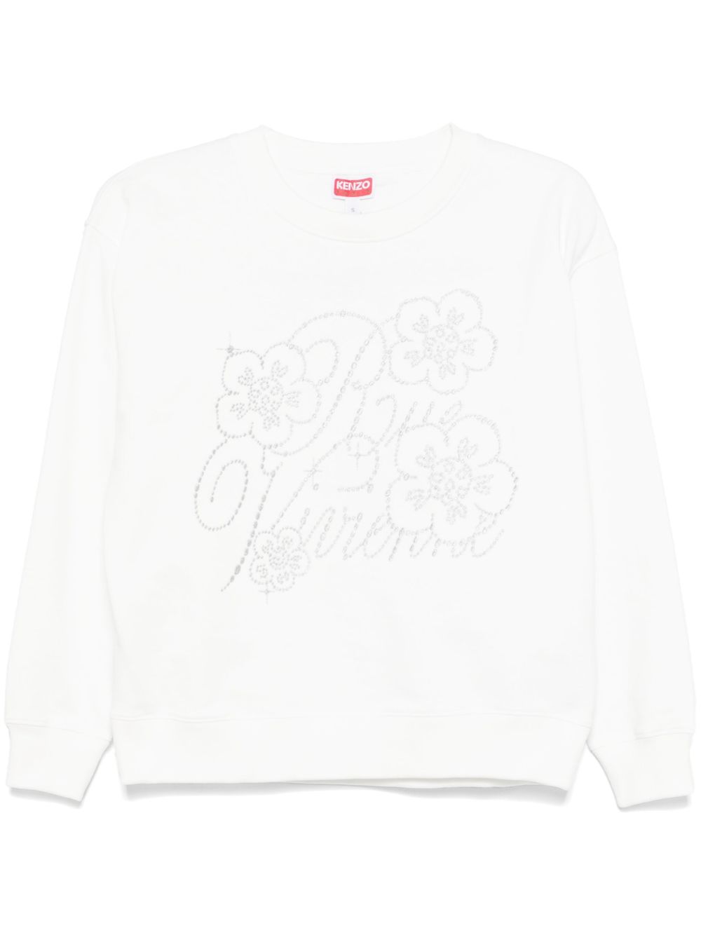 Kenzo Constellation 刺绣卫衣 - 白色