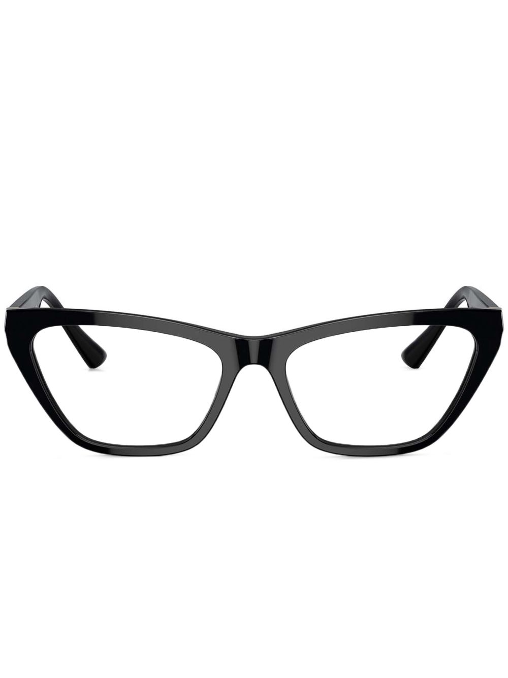 Jimmy Choo Eyewear 猫眼框眼镜 - 黑色