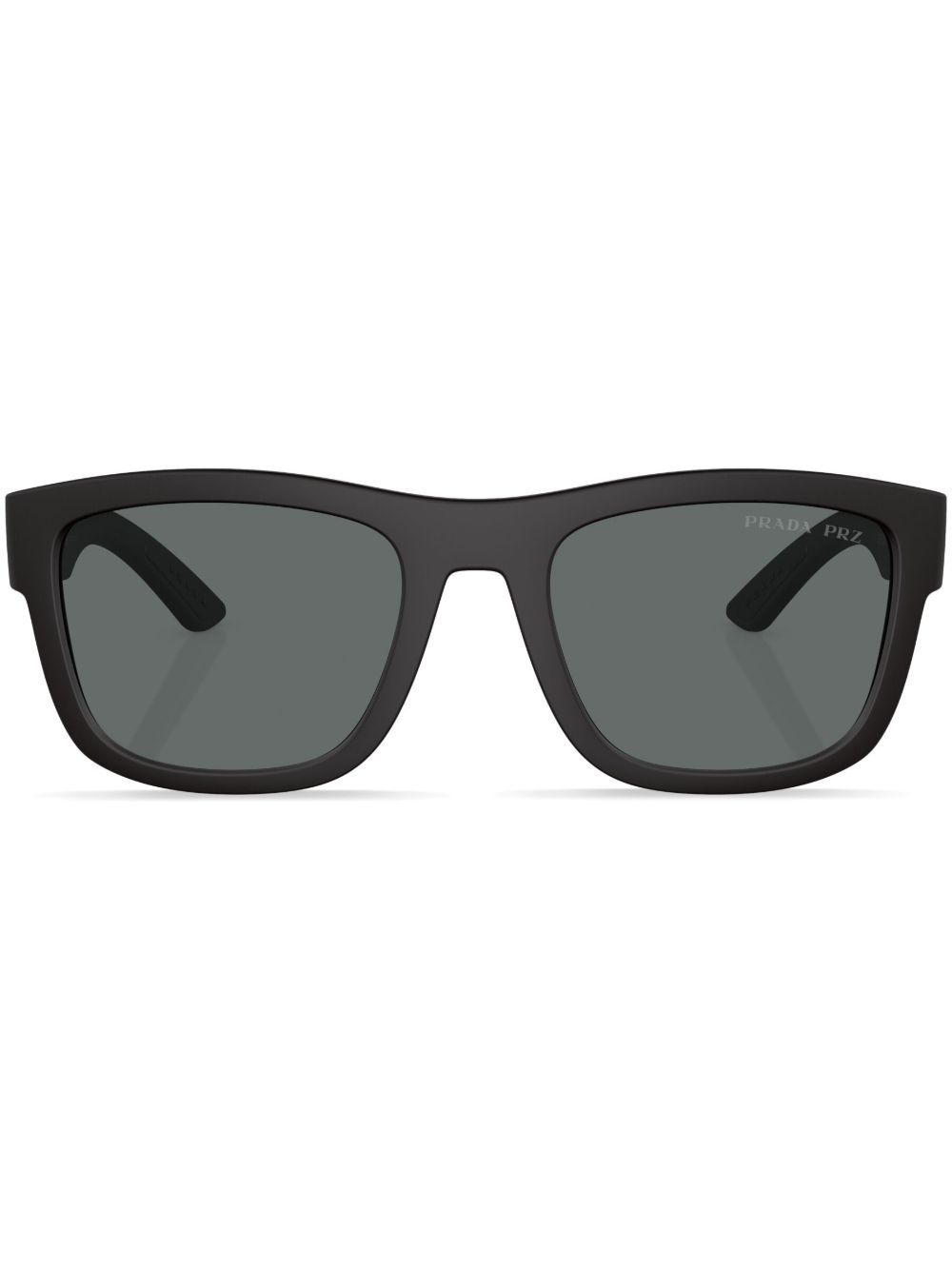 Prada Linea Rossa PS 01ZS 方框太阳眼镜 - 黑色