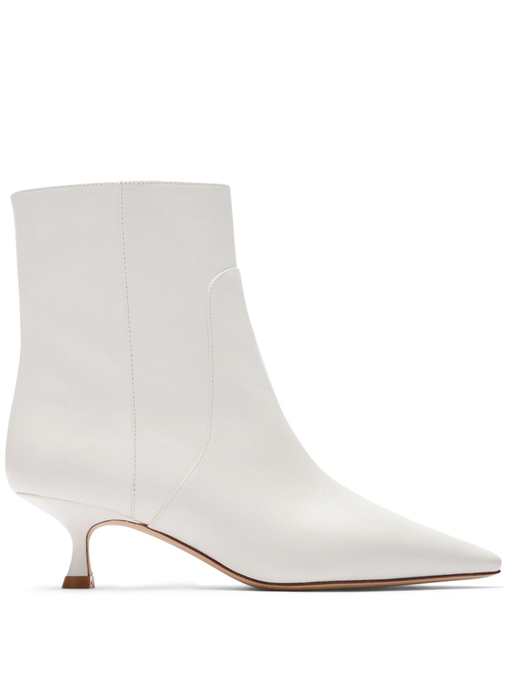 Stuart Weitzman Naomi 低跟及踝靴（5厘米） - 中性色
