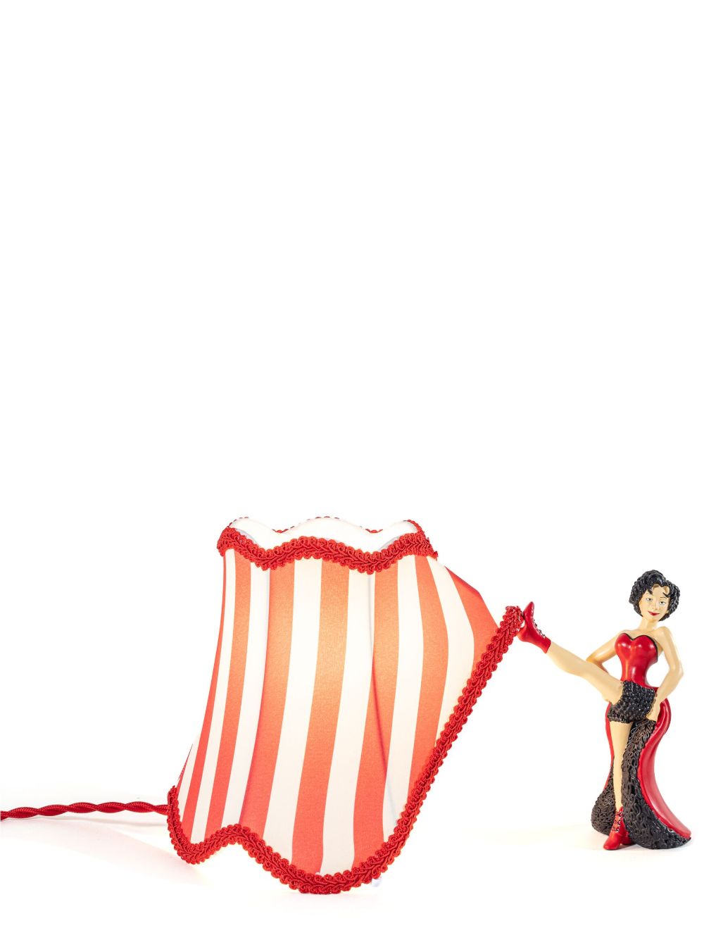 Seletti Circus Lucy 条纹桌灯 - 彩色