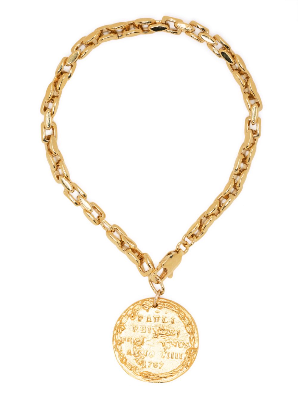 Alighieri Il Leone gold-plated bracelet - 金色