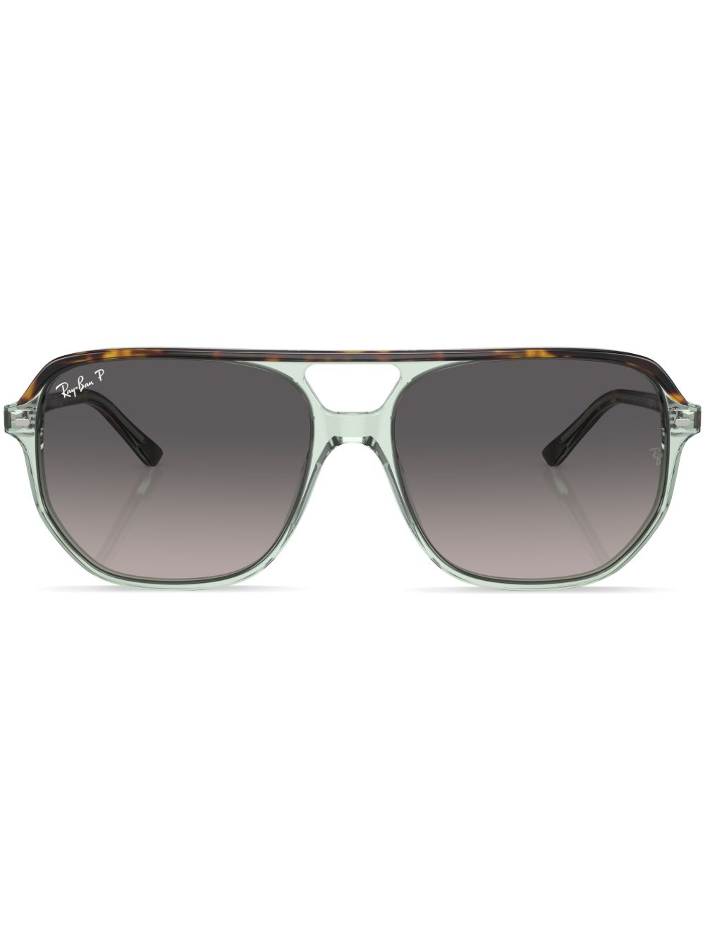 Ray-Ban Bill One 方框太阳眼镜 - 褐色