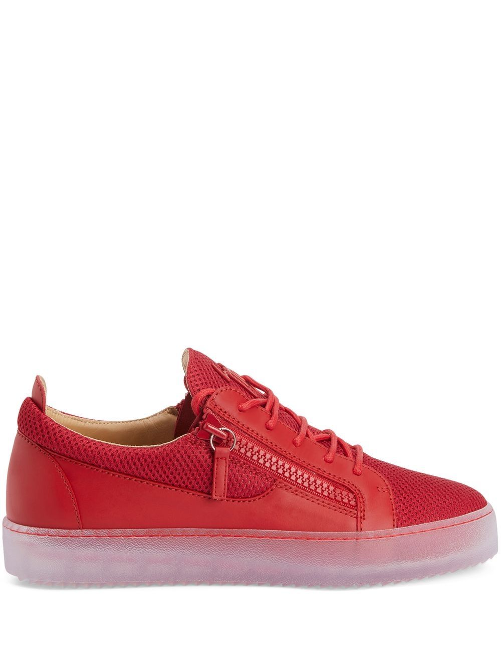 Giuseppe Zanotti Frankie 低帮运动鞋 - 红色