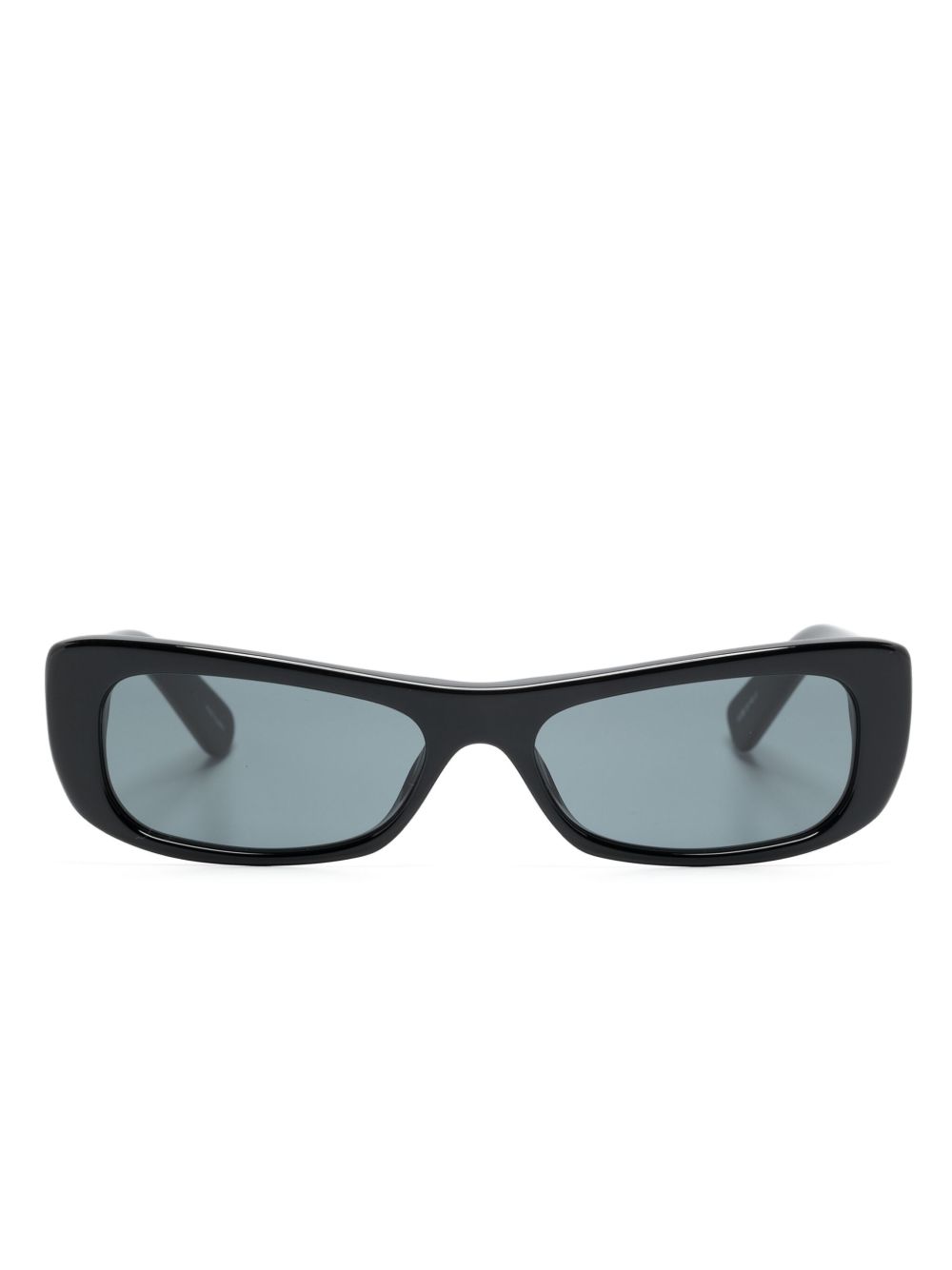 Jacquemus Les Lunettes Capri 长方形镜框太阳眼镜 - 黑色