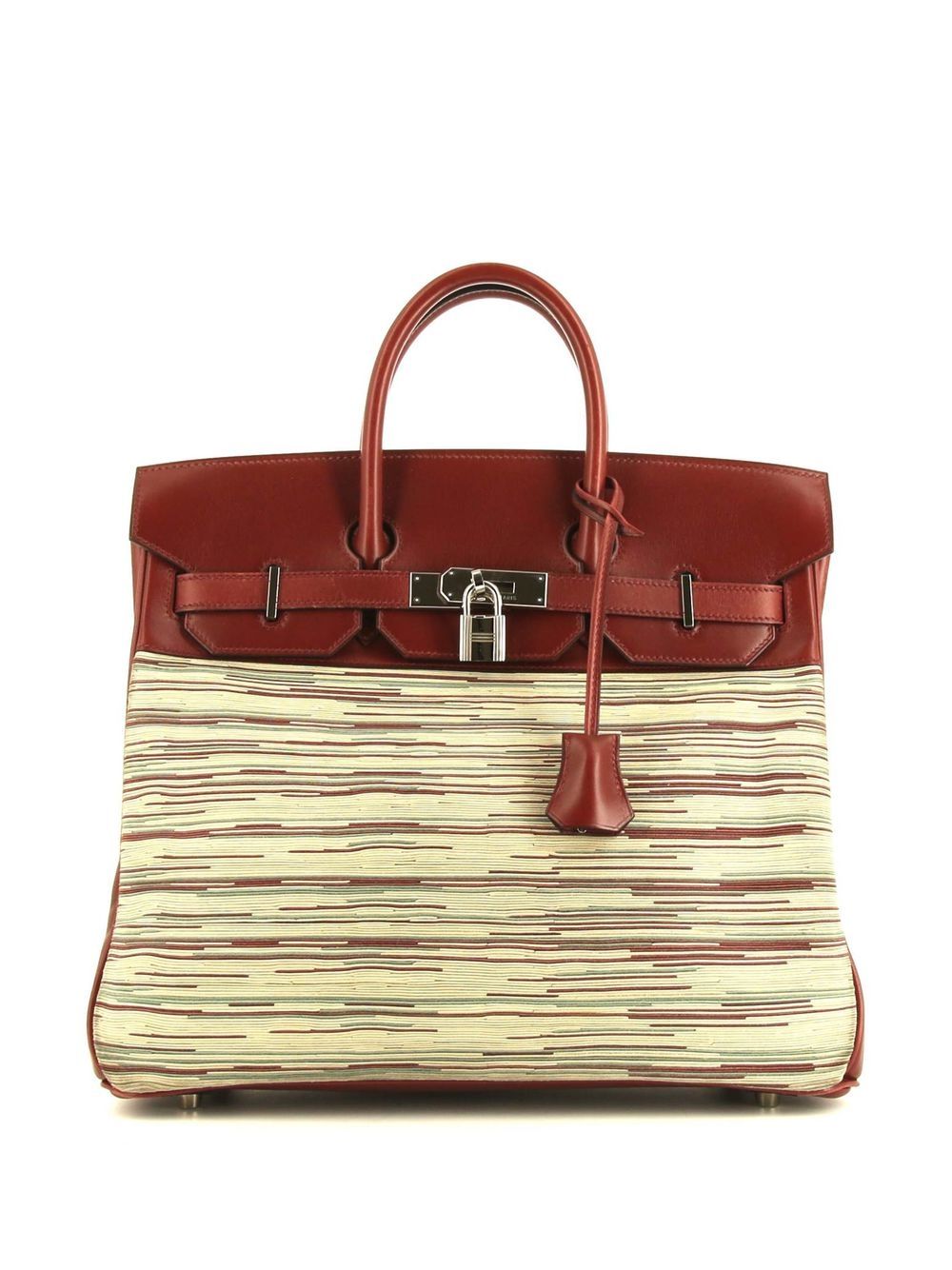 Hermès Pre-Owned Vibrato Haut À Courroies 手提包（2000年典藏款） - 红色