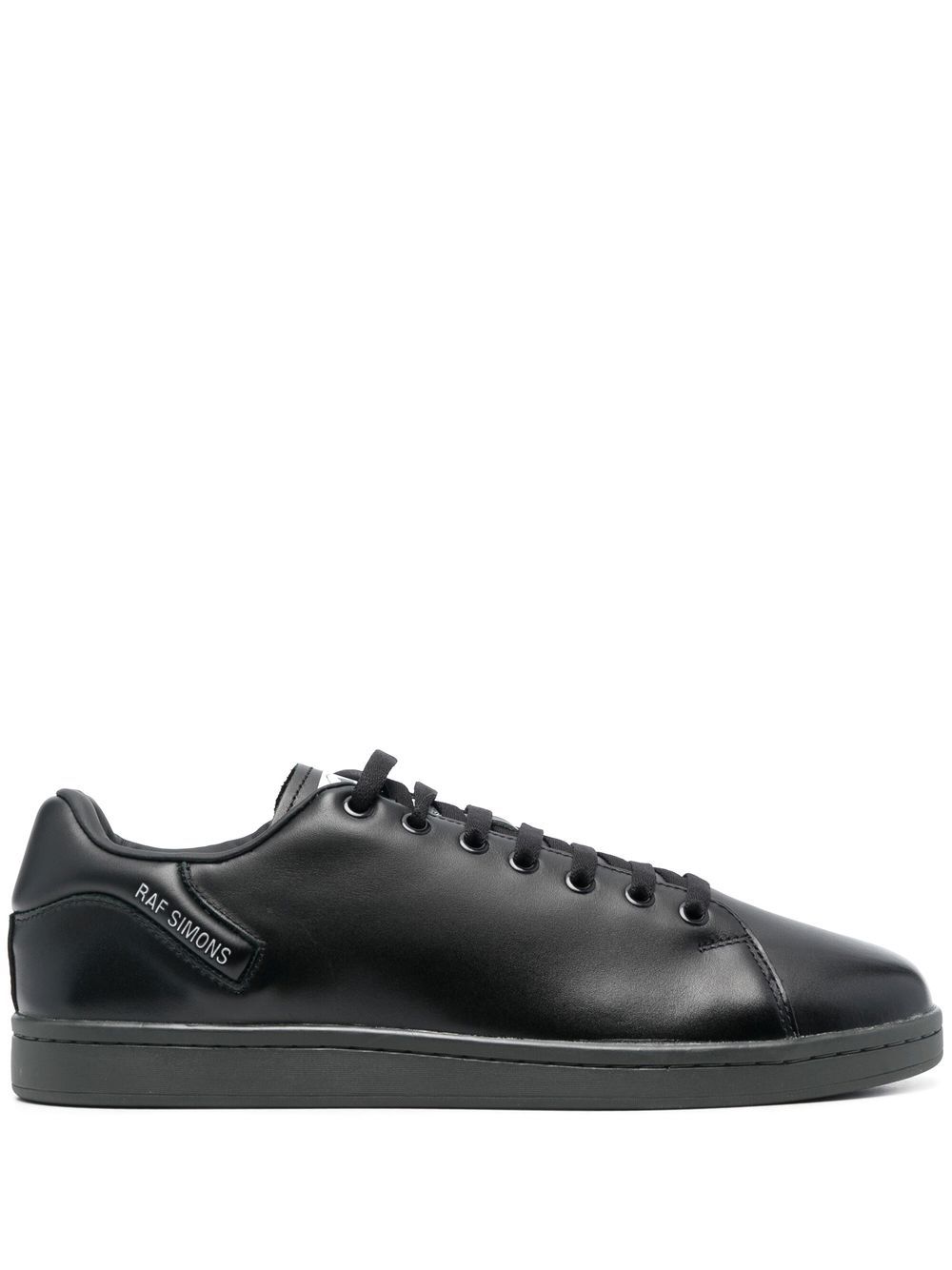 Raf Simons 圆头低帮运动鞋 - 黑色