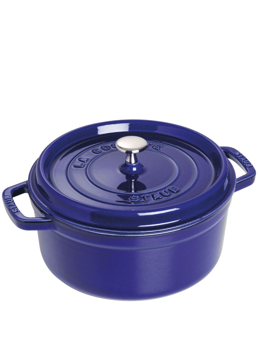 Staub Cocotte 圆形平底鍋 - 蓝色