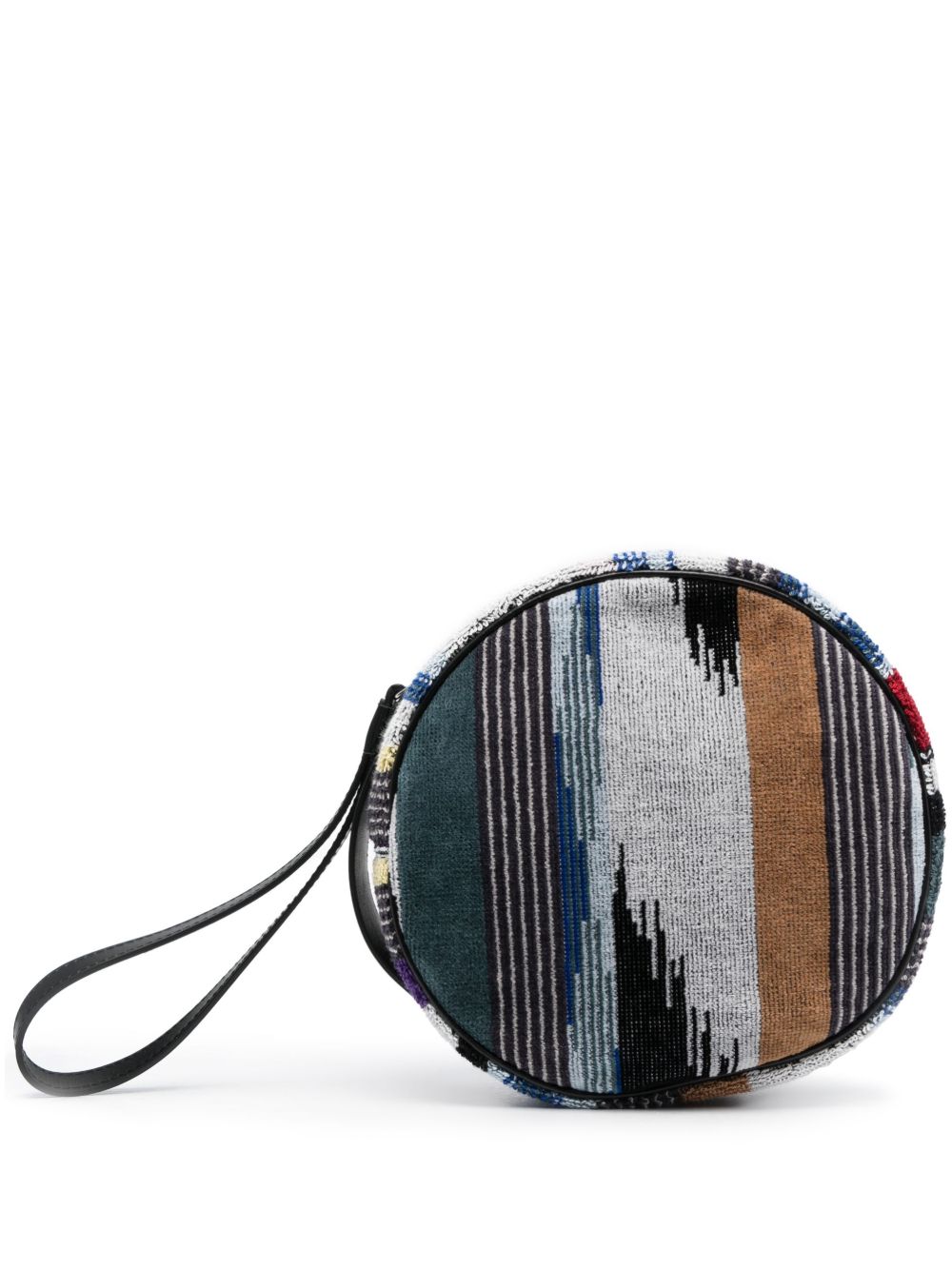 Missoni Home 毛巾布提花洗漱包 - 蓝色