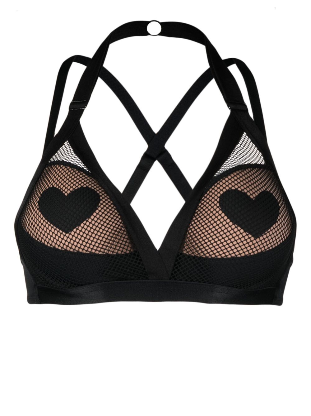 Marlies Dekkers Heartbreaker 挂脖上托式文胸 - 黑色