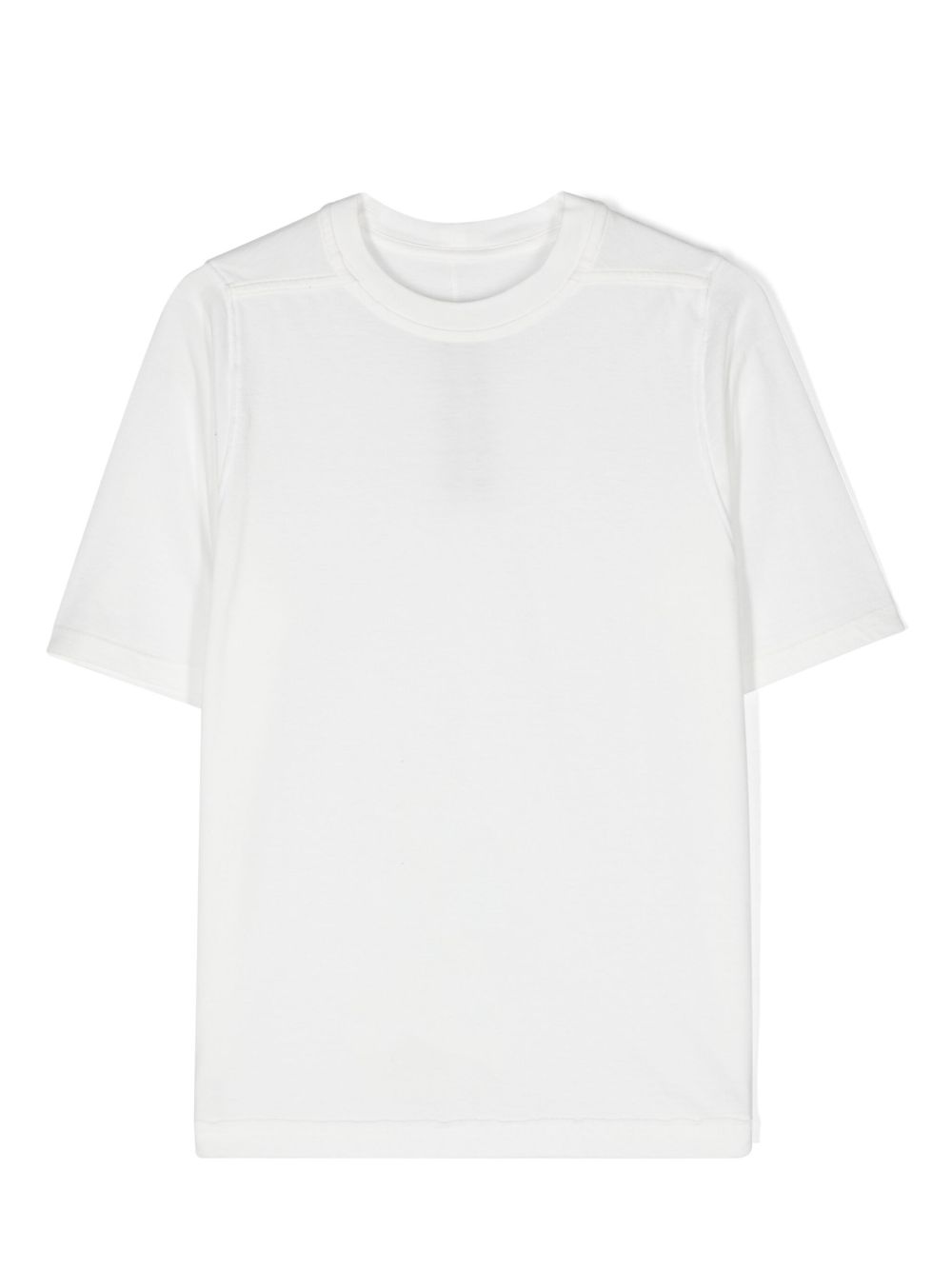 Rick Owens Kids 短袖棉T恤 - 白色