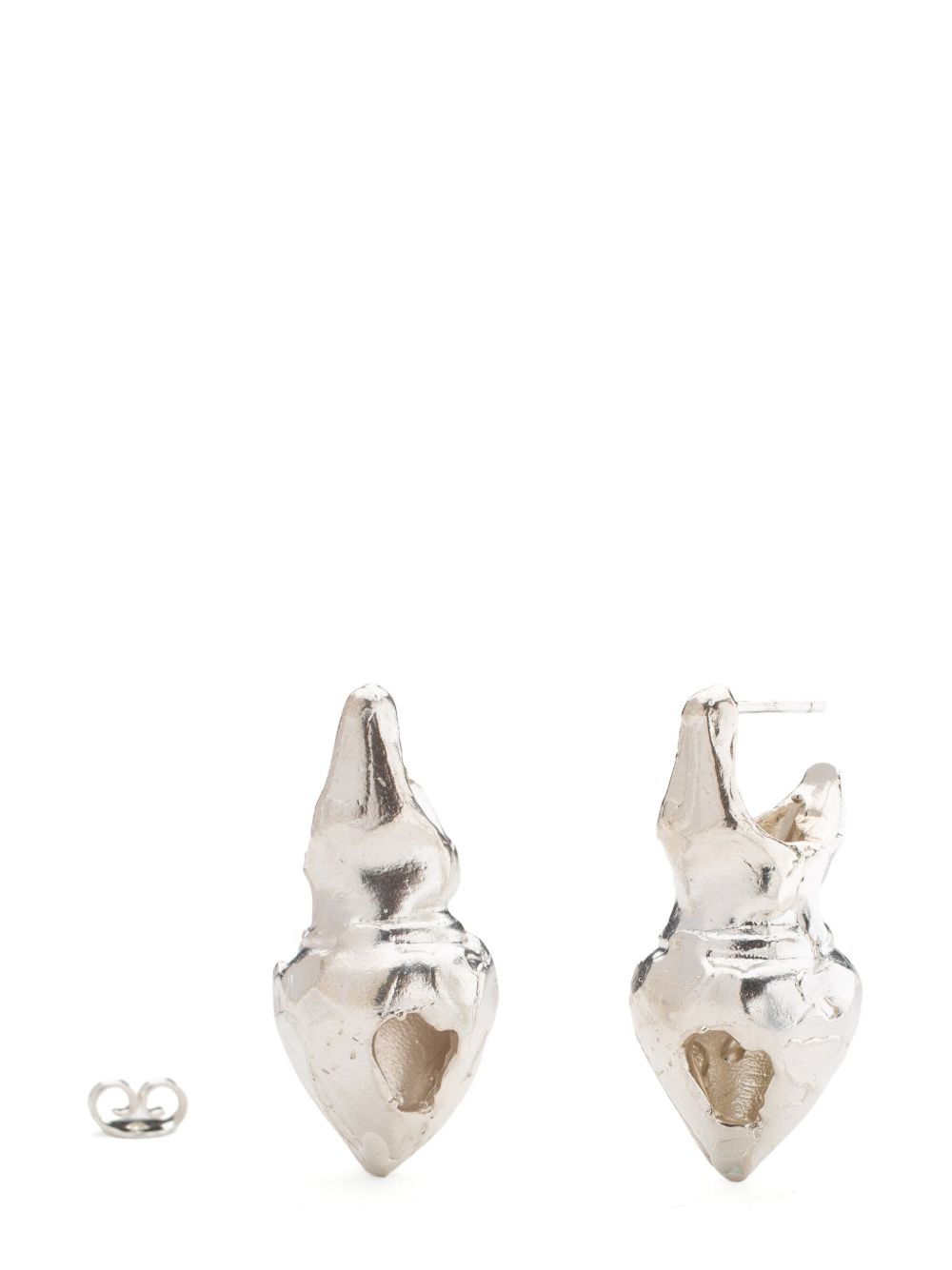 Alighieri The Vessel of Offerings earrings - 银色