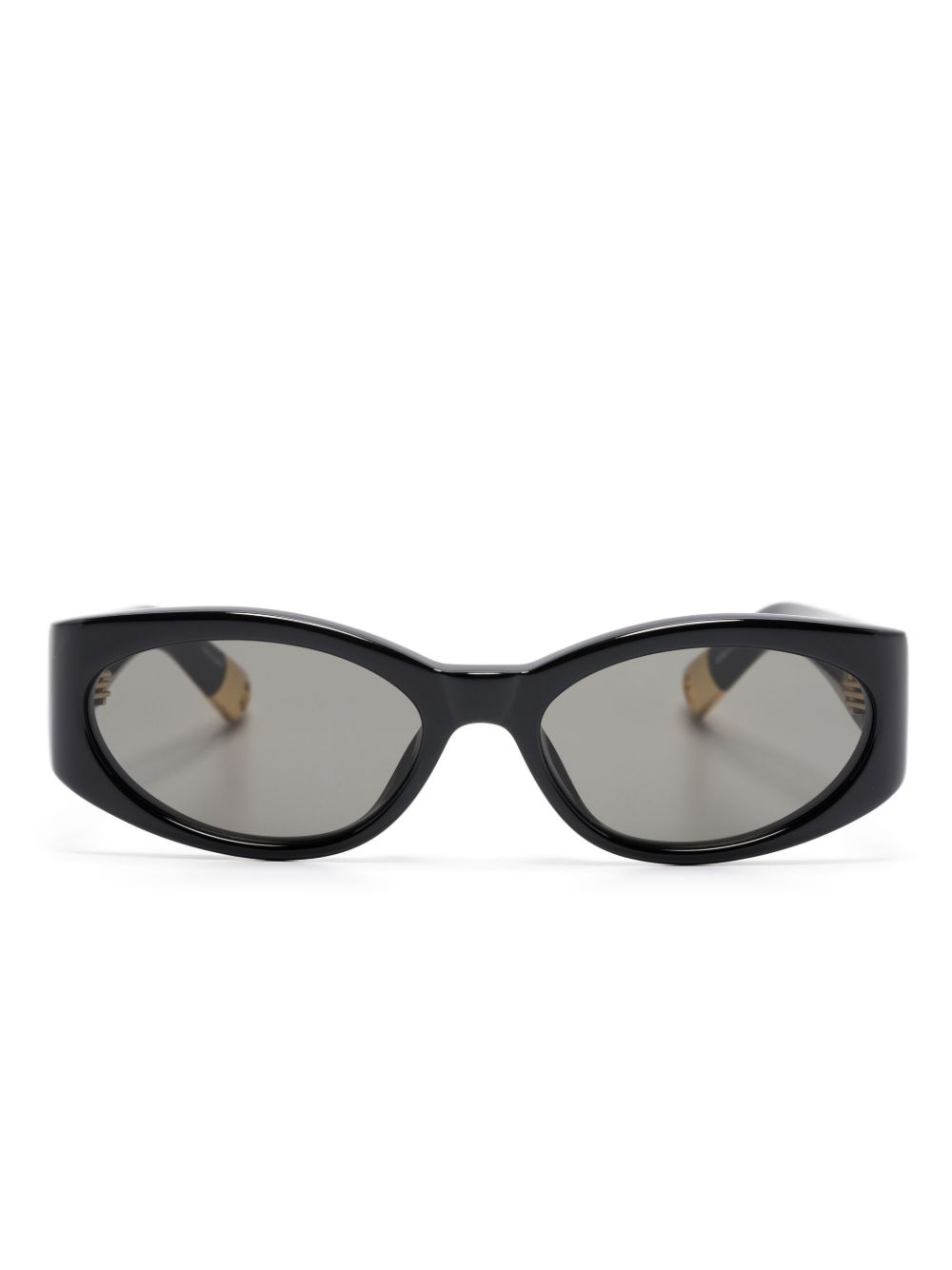 Jacquemus Les Lunettes Ovalo 太阳眼镜 - 黑色