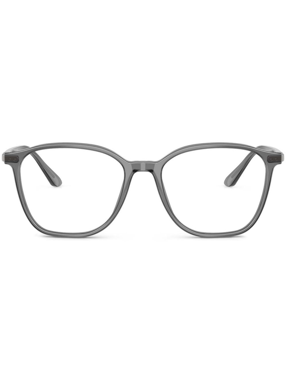Giorgio Armani 方框眼镜 - 灰色