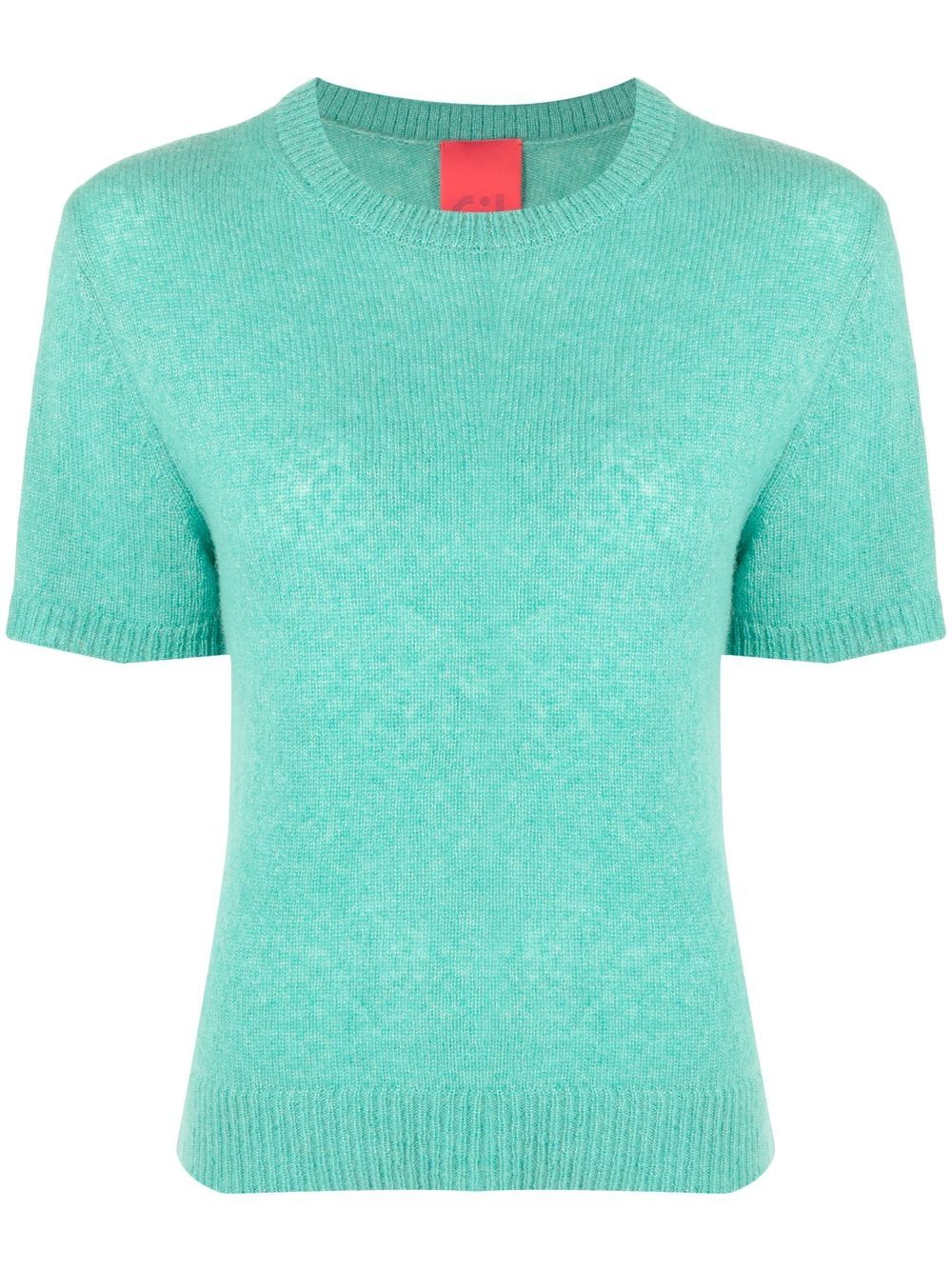 Cashmere In Love Sidley 密织上衣 - 绿色