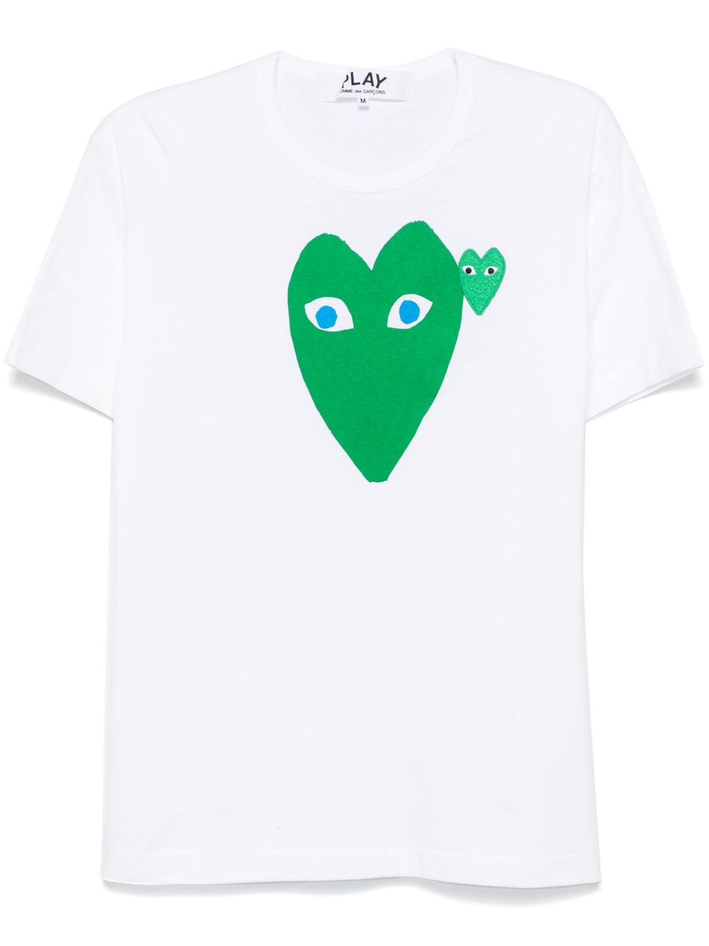 Comme Des Garçons Play 爱心印花T恤 - 白色