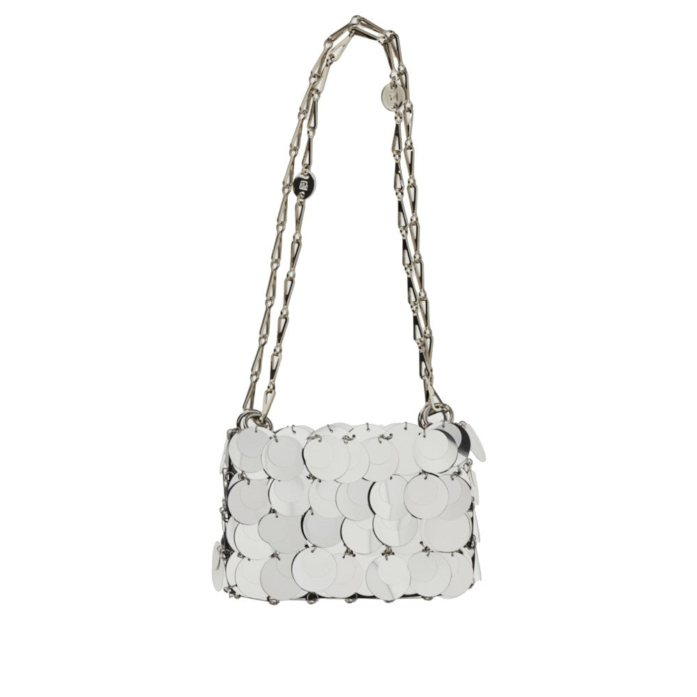 RABANNE Sparkle Disc Nano bag Woman One Size
