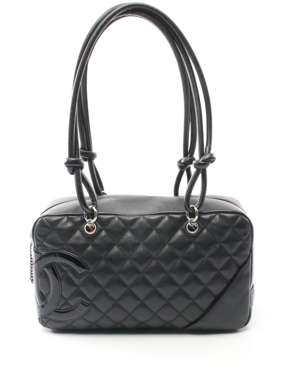 CHANEL Pre-Owned Cambon 单肩包（2010-2011年典藏款） - 黑色