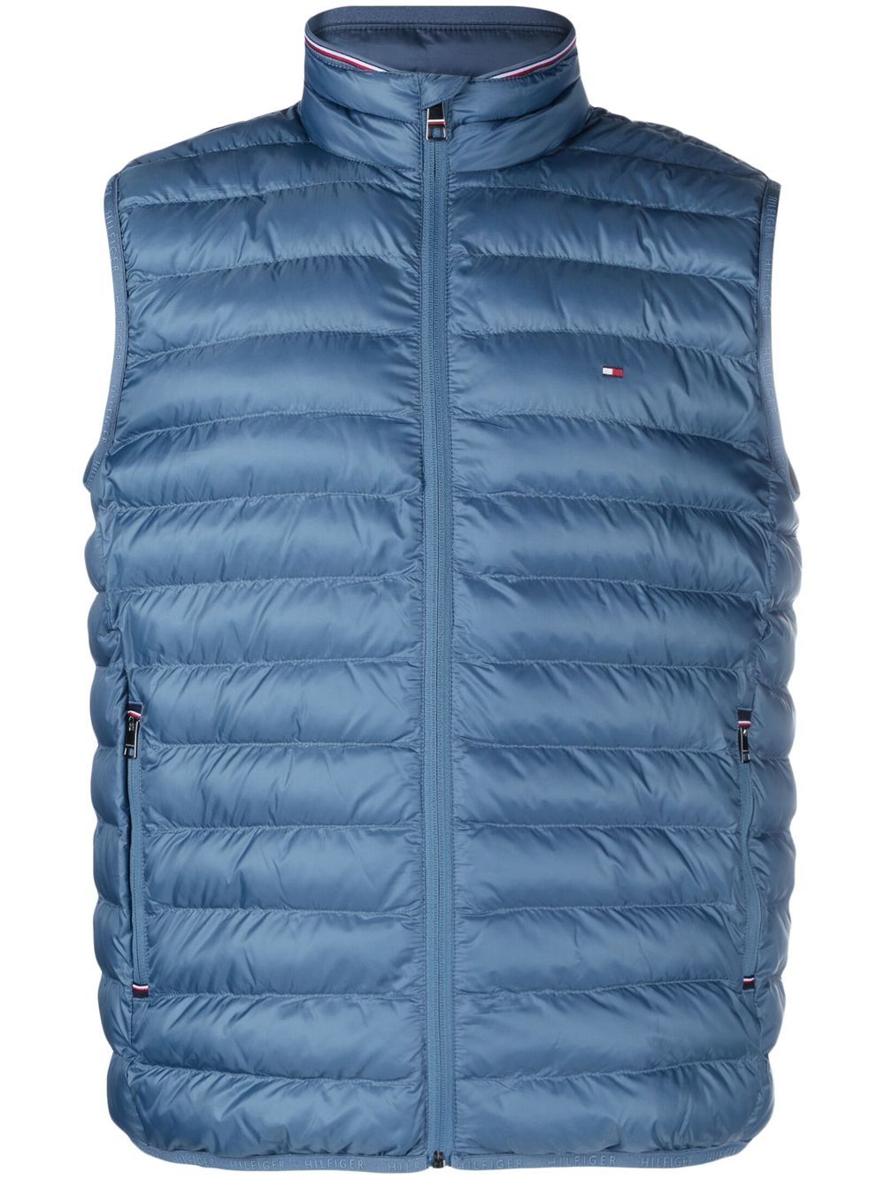 Tommy Hilfiger 填充背心式马甲 - 蓝色