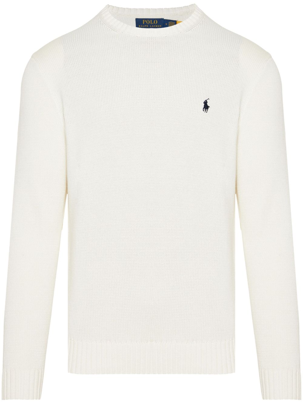 Polo Ralph Lauren Polo Pony 刺绣毛衣 - 白色