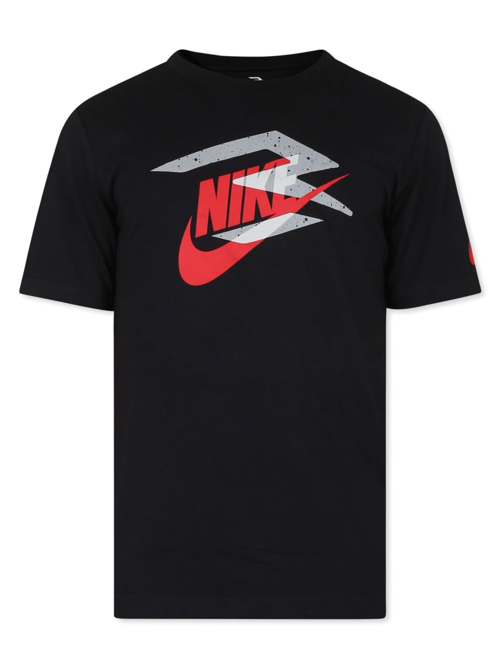 Nike Kids logo印花T恤 - 黑色