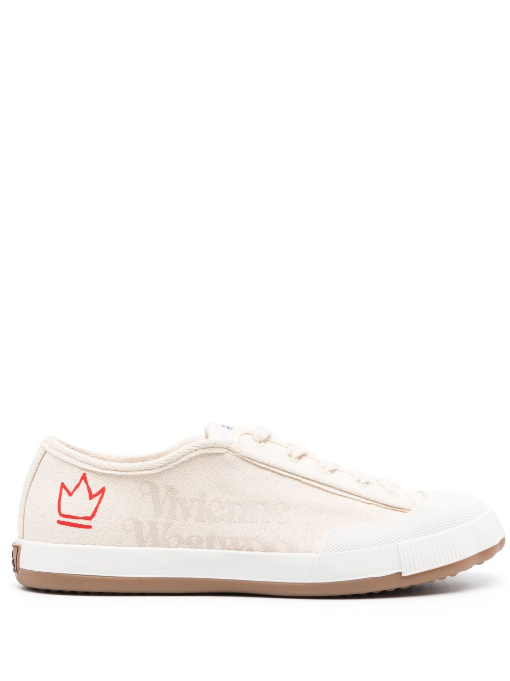 Vivienne Westwood logo印花低帮运动鞋 - 中性色