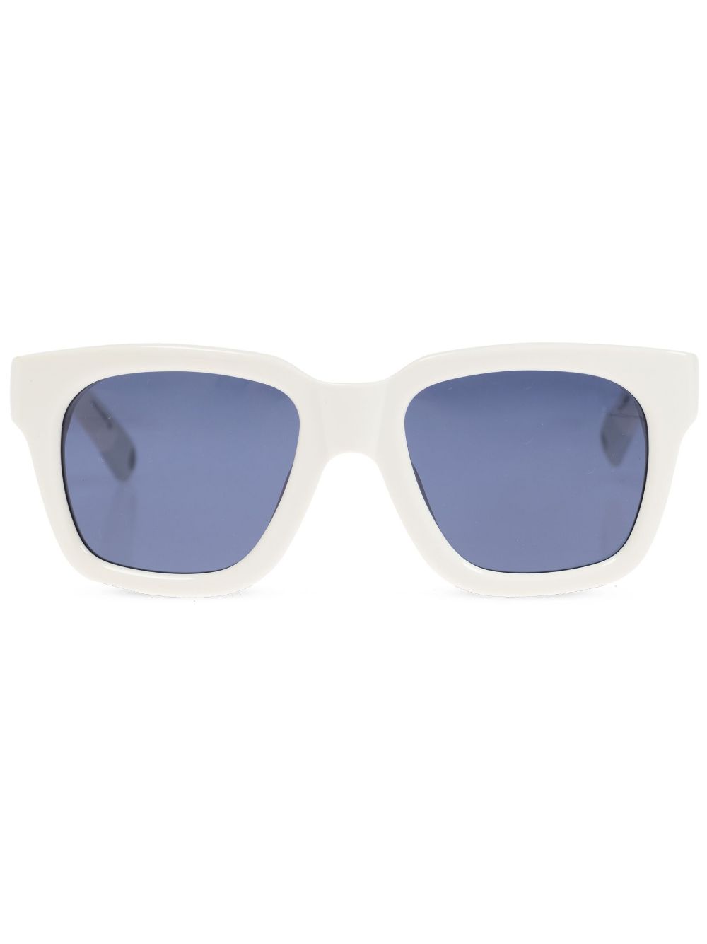 Jacquemus x Linda Farrow Les Lunettes Carino 太阳眼镜 - 白色