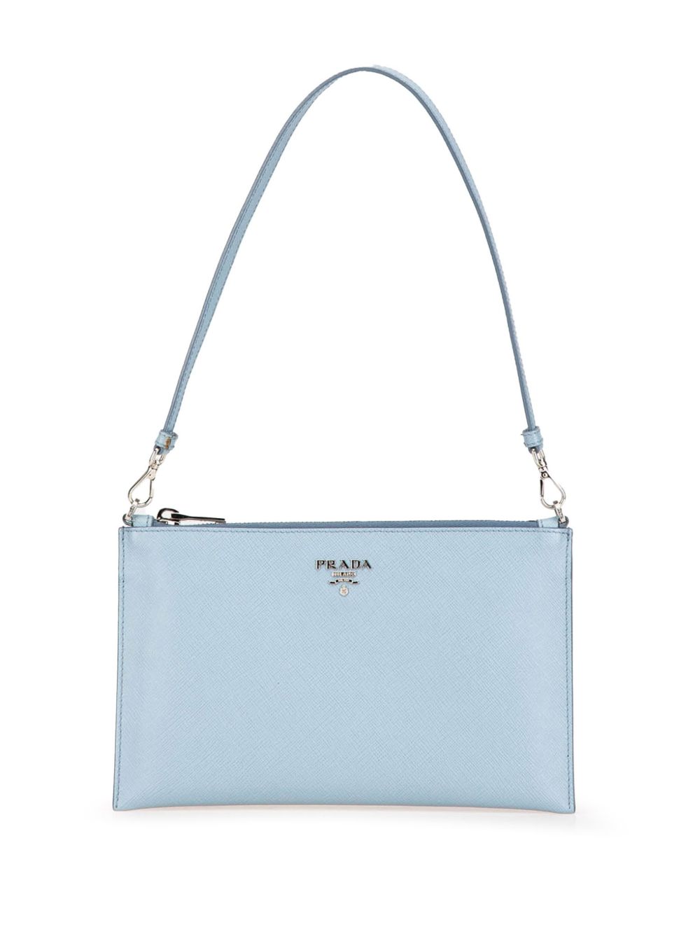 Prada Pre-Owned 2010-2020 Saffiano shoulder bag - 蓝色