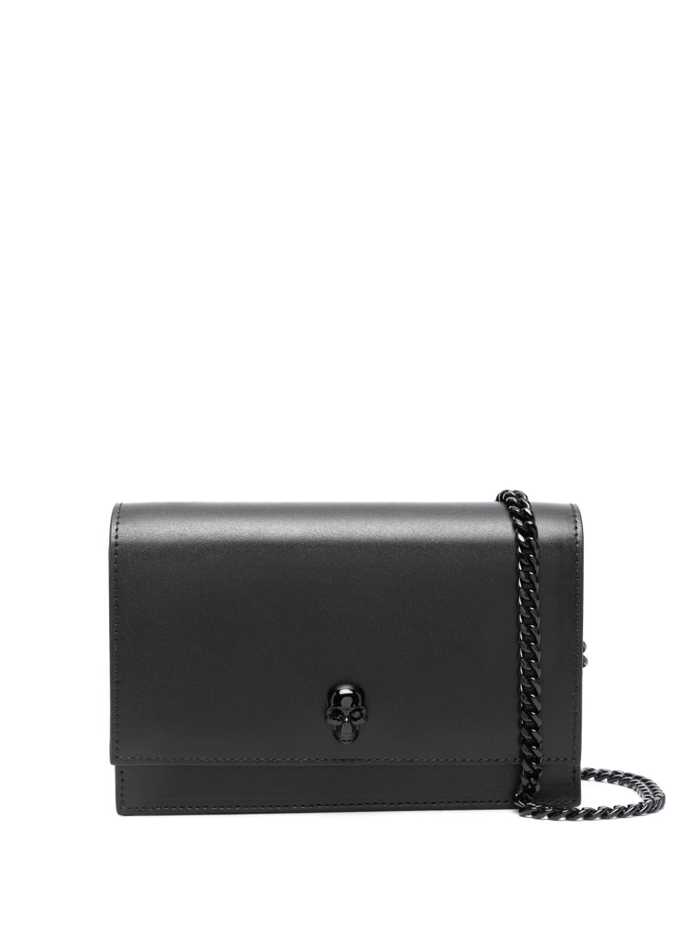 Alexander McQueen 亚历山大·麦昆 迷你骷髅头斜挎包 - 黑色